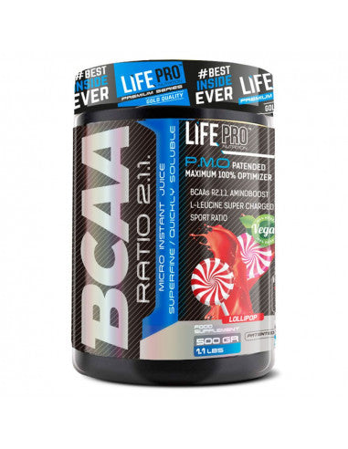 LIFE PRO BCAA 2:1:1 500G