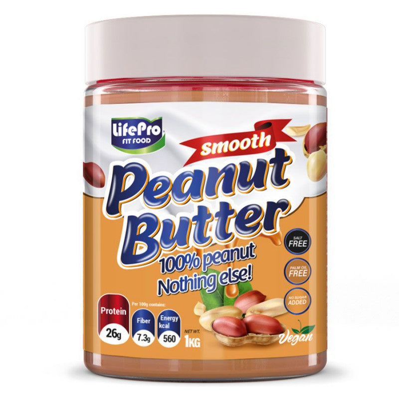 LIFE PRO FIT FOOD PEANUT BUTTER SMOOTH 1KG