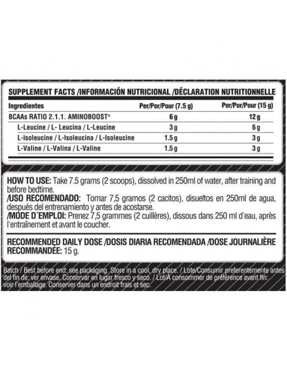 LIFE PRO BCAA 2:1:1 500G